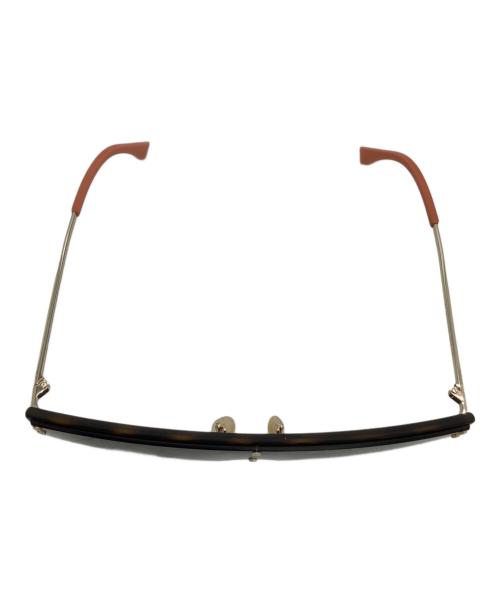 FENDI（フェンディ）FENDI (フェンディ) サングラス ファビュラス ブラック×ゴールドの古着・服飾アイテム