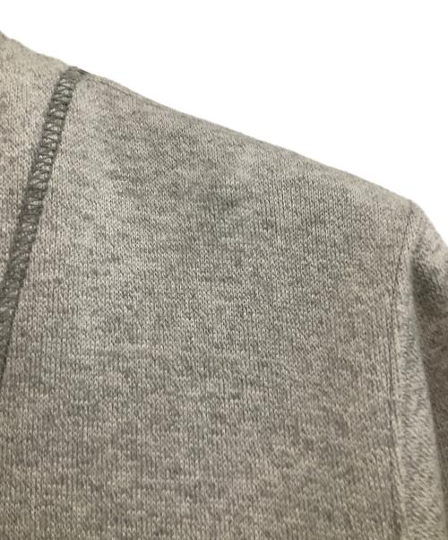 COMME des GARCONS（コムデギャルソン）COMME des GARCONS (コムデギャルソン) スウェット切替MA-1ブルゾン グレー×カーキ サイズ:Sの古着・服飾アイテム