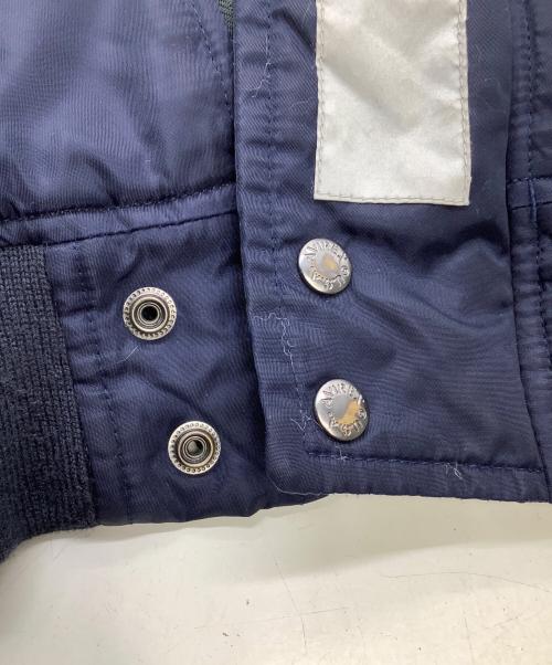 AVIREX（アヴィレックス）AVIREX (アヴィレックス) フライトジャケット ネイビー サイズ:Mの古着・服飾アイテム