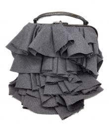 ANTEPRIMA（アンテプリマ）の古着「フリルクラッチバッグ」｜グレー