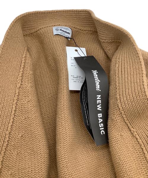Yonetomi（ヨネトミ）Yonetomi (ヨネトミ) ニットカーディガン ベージュ サイズ:1 未使用品の古着・服飾アイテム