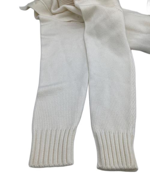 Zanone（ザノーネ）Zanone (ザノーネ) スタンドカラーニットカーディガン ホワイト サイズ:44 未使用品の古着・服飾アイテム