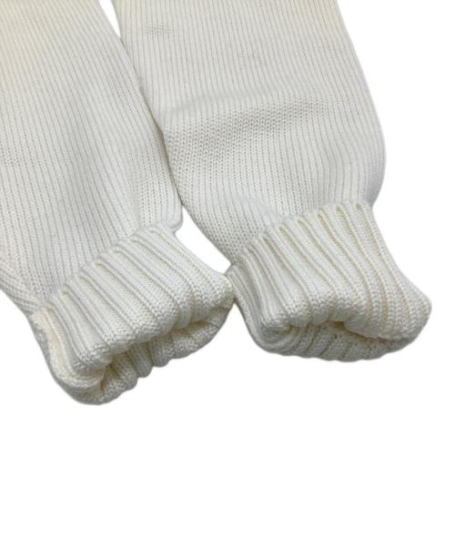 Zanone（ザノーネ）Zanone (ザノーネ) スタンドカラーニットカーディガン ホワイト サイズ:44 未使用品の古着・服飾アイテム