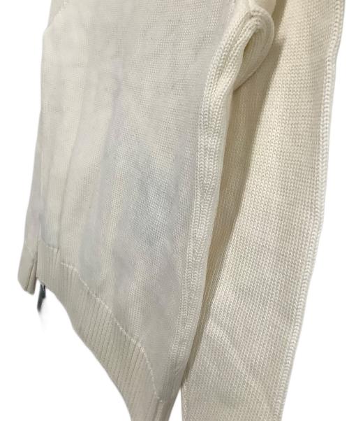 Zanone（ザノーネ）Zanone (ザノーネ) スタンドカラーニットカーディガン ホワイト サイズ:44 未使用品の古着・服飾アイテム