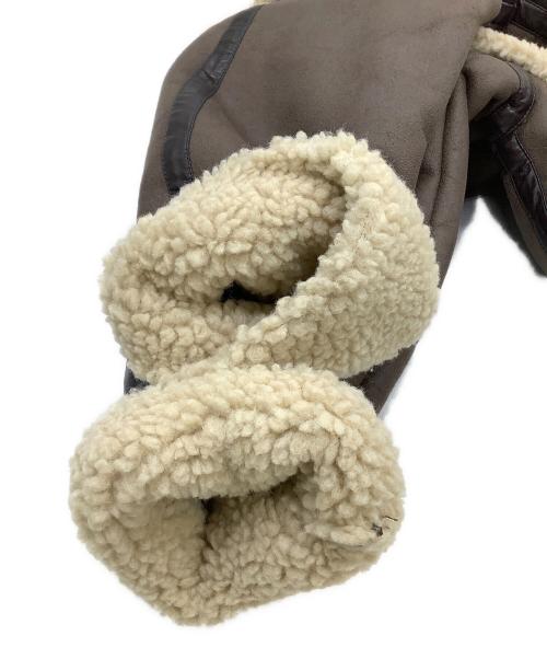 ALPHA（アルファ）ALPHA (アルファ) Snidel (スナイデル) ムートンジャケット ブラウン サイズ:１ 未使用品の古着・服飾アイテム