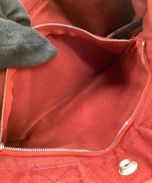 HERMES（エルメス）HERMES (エルメス) トートバッグ　フルートゥMM レッドの古着・服飾アイテム