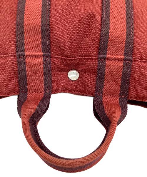 HERMES（エルメス）HERMES (エルメス) トートバッグ　フルートゥMM レッドの古着・服飾アイテム