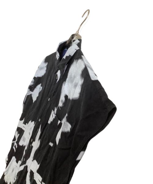 PAUL SMITH（ポールスミス）PAUL SMITH (ポールスミス) ノースリーブシャツ　FC-CR-51183 ブラック×ホワイト サイズ:Lの古着・服飾アイテム