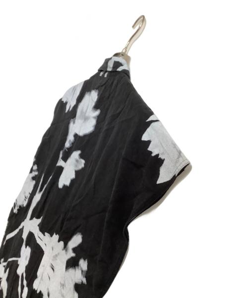 PAUL SMITH（ポールスミス）PAUL SMITH (ポールスミス) ノースリーブシャツ　FC-CR-51183 ブラック×ホワイト サイズ:Lの古着・服飾アイテム