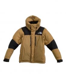THE NORTH FACE（ザ ノース フェイス）の古着「バルトロ ライト ダウン ジャケット」｜ベージュ×ブラック