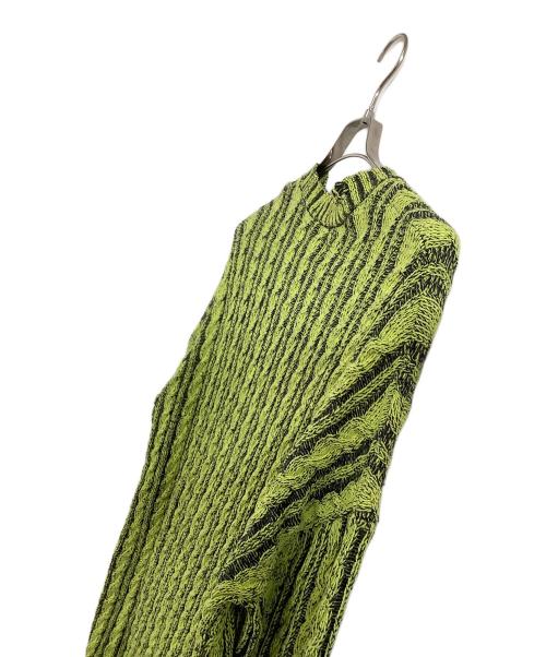 DIESEL（ディーゼル）DIESEL (ディーゼル) ニットワンピース ライトグリーン サイズ:Sの古着・服飾アイテム