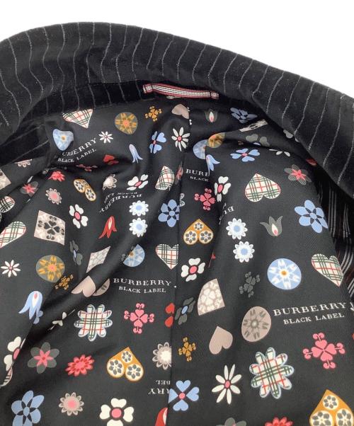 BURBERRY BLACK LABEL（バーバリーブラックレーベル）BURBERRY BLACK LABEL (バーバリーブラックレーベル) ベロテーラードアジャケット ブラック サイズ:Sの古着・服飾アイテム