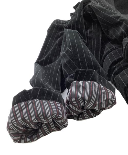 BURBERRY BLACK LABEL（バーバリーブラックレーベル）BURBERRY BLACK LABEL (バーバリーブラックレーベル) ベロテーラードアジャケット ブラック サイズ:Sの古着・服飾アイテム