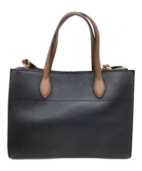 FURLA（フルラ）FURLA (フルラ) 2WAYバッグ ブラック×ホワイトの古着・服飾アイテム