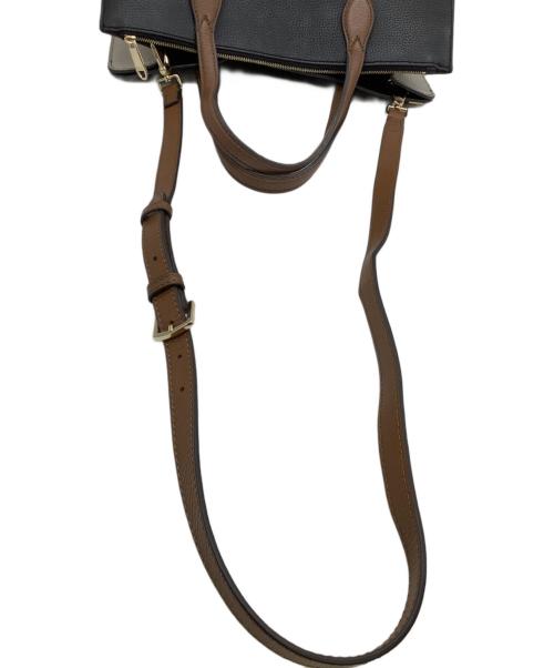 FURLA（フルラ）FURLA (フルラ) 2WAYバッグ ブラック×ホワイトの古着・服飾アイテム