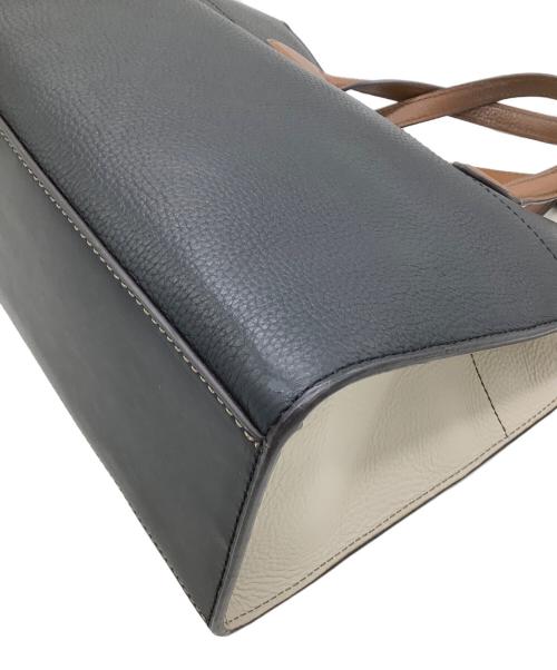 FURLA（フルラ）FURLA (フルラ) 2WAYバッグ ブラック×ホワイトの古着・服飾アイテム