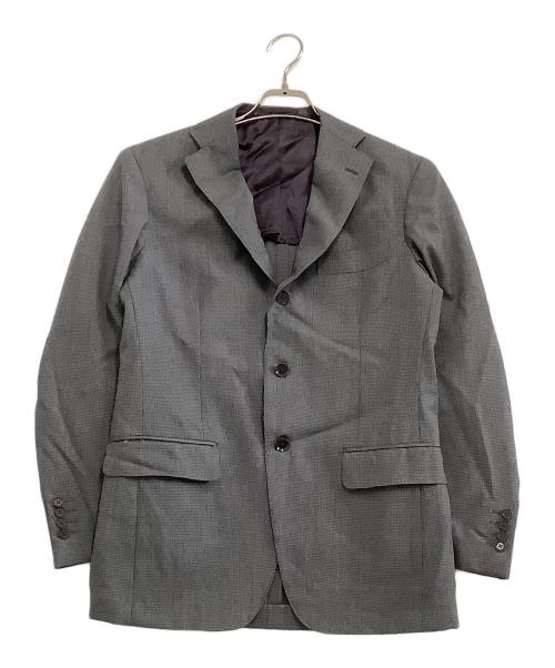 RING JACKET（リングジャケット）RING JACKET (リングジャケット) セットアップスーツ　千鳥格子 グレー サイズ:46の古着・服飾アイテム