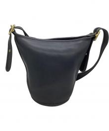 COACH（コーチ）の古着「ショルダーバッグ OLD COACH」｜ネイビー