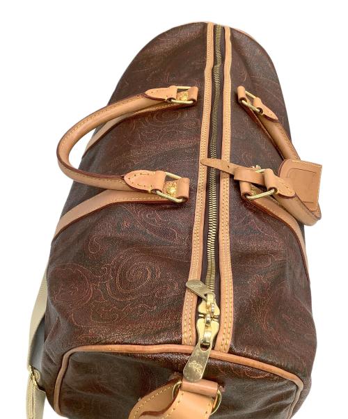 ETRO（エトロ）ETRO (エトロ) 2WAYボストンバッグ ブラウンの古着・服飾アイテム
