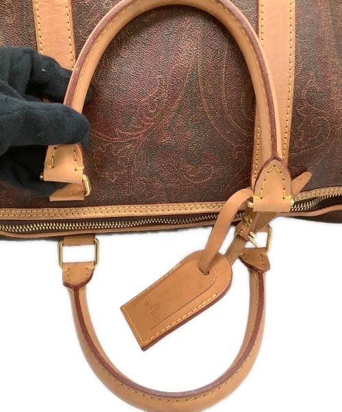 ETRO（エトロ）ETRO (エトロ) 2WAYボストンバッグ ブラウンの古着・服飾アイテム