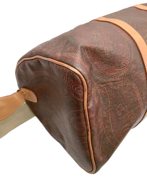 ETRO（エトロ）ETRO (エトロ) 2WAYボストンバッグ ブラウンの古着・服飾アイテム