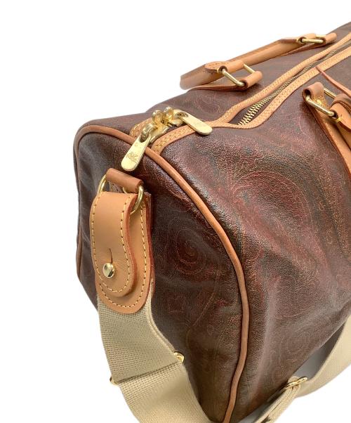 ETRO（エトロ）ETRO (エトロ) 2WAYボストンバッグ ブラウンの古着・服飾アイテム