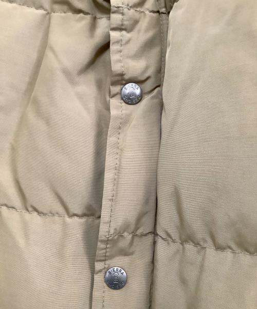 SIERRA DESIGNS（シエラデザインズ）SIERRA DESIGNS (シエラデザインズ) ダウンジャケット　70sタグ ベージュ サイズ:Mの古着・服飾アイテム