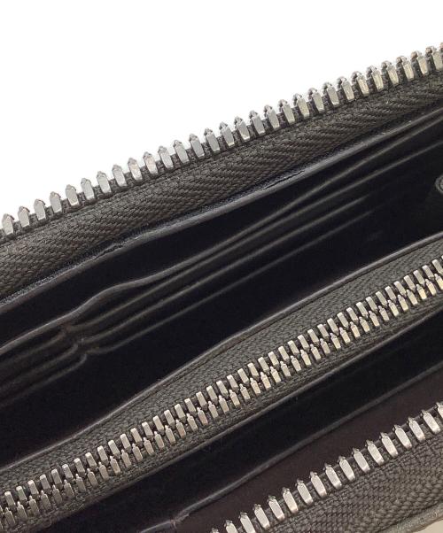 Berluti（ベルルッティ）Berluti (ベルルッティ) ラウンドファスナー財布 カリグラフィ ブラウンの古着・服飾アイテム