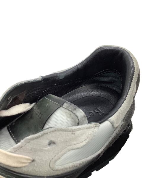 Berluti（ベルルッティ）Berluti (ベルルッティ) ローカットスニーカー ラントラックトリノ グリーン×ブラック サイズ:8の古着・服飾アイテム