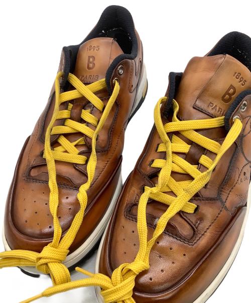 Berluti（ベルルッティ）Berluti (ベルルッティ) ローカットスニーカー プレイオフ ブラウン×イエロー サイズ:8の古着・服飾アイテム