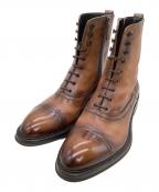 Berlutiベルルッティ）の古着「サイドジップブーツ　ERIS」｜ブラウン