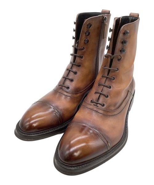 Berluti（ベルルッティ）Berluti (ベルルッティ) サイドジップブーツ　ERIS ブラウン サイズ:8 1/2の古着・服飾アイテム