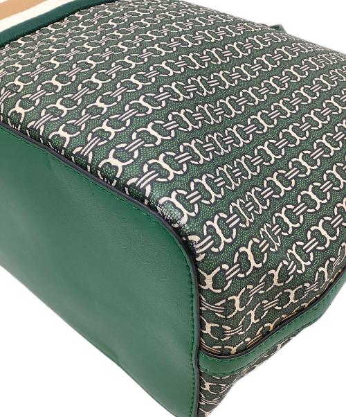 TORY BURCH（トリーバーチ）TORY BURCH (トリーバーチ) トートバッグ ジェミニリンク グリーンの古着・服飾アイテム