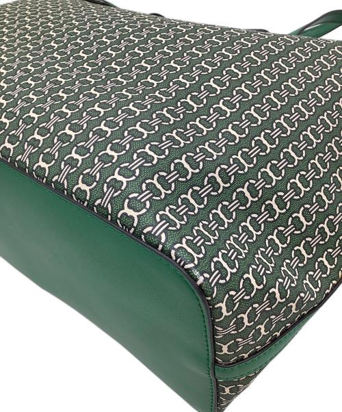 TORY BURCH（トリーバーチ）TORY BURCH (トリーバーチ) トートバッグ ジェミニリンク グリーンの古着・服飾アイテム