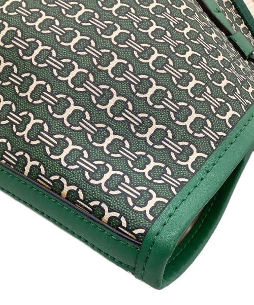 TORY BURCH（トリーバーチ）TORY BURCH (トリーバーチ) トートバッグ ジェミニリンク グリーンの古着・服飾アイテム