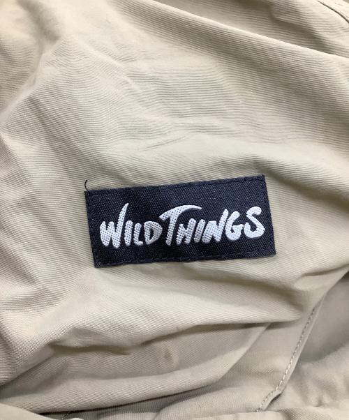 WILD THINGS（ワイルドシングス）WILD THINGS (ワイルドシングス) 中綿ジャケット ベージュ サイズ:Mの古着・服飾アイテム