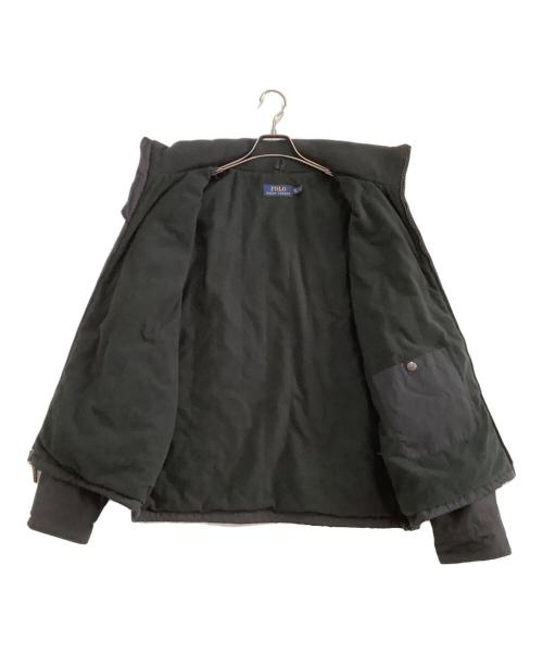 POLO RALPH LAUREN（ポロ・ラルフローレン）POLO RALPH LAUREN (ポロ・ラルフローレン) スタンドカラージャケット ブラック サイズ:XLの古着・服飾アイテム