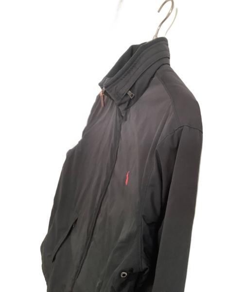 POLO RALPH LAUREN（ポロ・ラルフローレン）POLO RALPH LAUREN (ポロ・ラルフローレン) スタンドカラージャケット ブラック サイズ:XLの古着・服飾アイテム