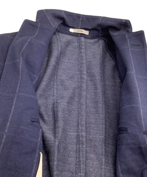 BOGLIOLI（ボリオリ）BOGLIOLI (ボリオリ) テーラードジャケット　チェック ブルー サイズ:38の古着・服飾アイテム