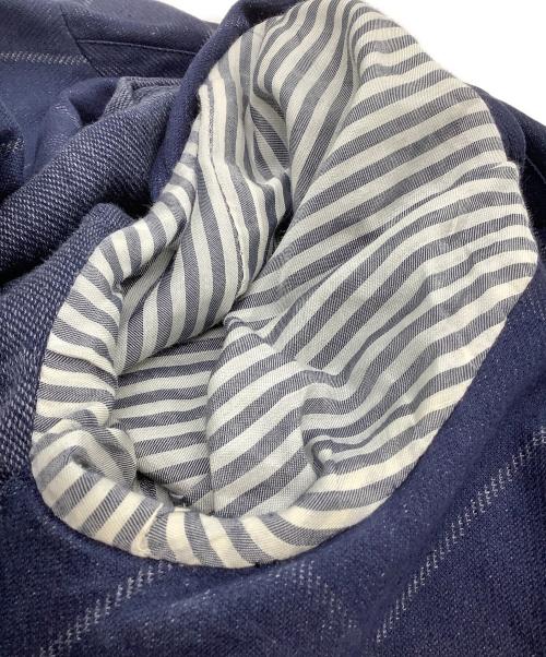 BOGLIOLI（ボリオリ）BOGLIOLI (ボリオリ) テーラードジャケット　チェック ブルー サイズ:38の古着・服飾アイテム