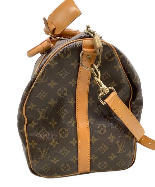 LOUIS VUITTON（ルイ ヴィトン）LOUIS VUITTON (ルイ ヴィトン) ボストンバッグ モノグラム キーポル・バンドリエール50 ブラウンの古着・服飾アイテム