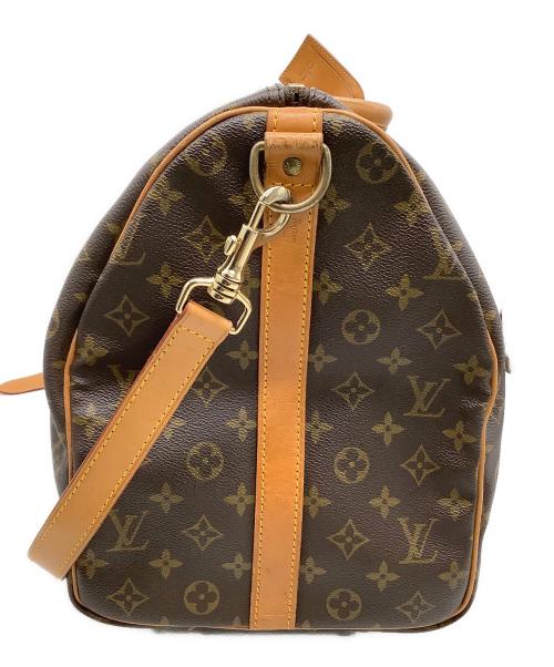 LOUIS VUITTON（ルイ ヴィトン）LOUIS VUITTON (ルイ ヴィトン) ボストンバッグ モノグラム キーポル・バンドリエール50 ブラウンの古着・服飾アイテム