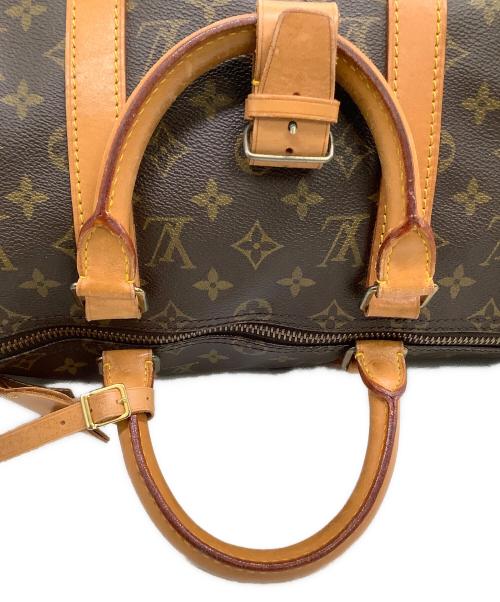 LOUIS VUITTON（ルイ ヴィトン）LOUIS VUITTON (ルイ ヴィトン) ボストンバッグ モノグラム キーポル・バンドリエール50 ブラウンの古着・服飾アイテム