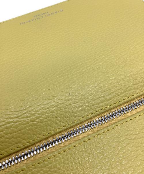 GIANNI CHIARINI（ジャンニ キアリーニ）GIANNI CHIARINI (ジャンニ キアリーニ) 札入れ イエローの古着・服飾アイテム