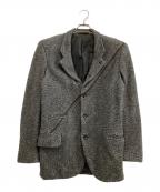 COMME des GARCONS HOMME PLUSコムデギャルソンオムプリュス）の古着「3Bヘリンボーンジャケット」｜グレー