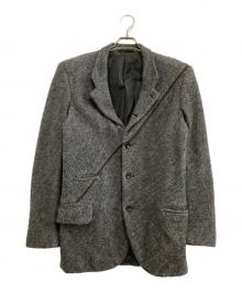COMME des GARCONS HOMME PLUS（コムデギャルソンオムプリュス）の古着「3Bヘリンボーンジャケット」｜グレー