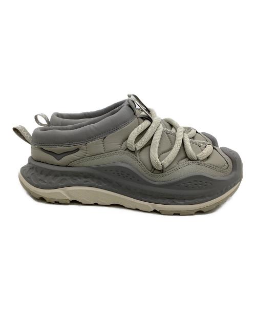 HOKAONEONE（ホカオネオネ）HOKAONEONE (ホカオネオネ) ローカットスニーカー グレー サイズ:27の古着・服飾アイテム