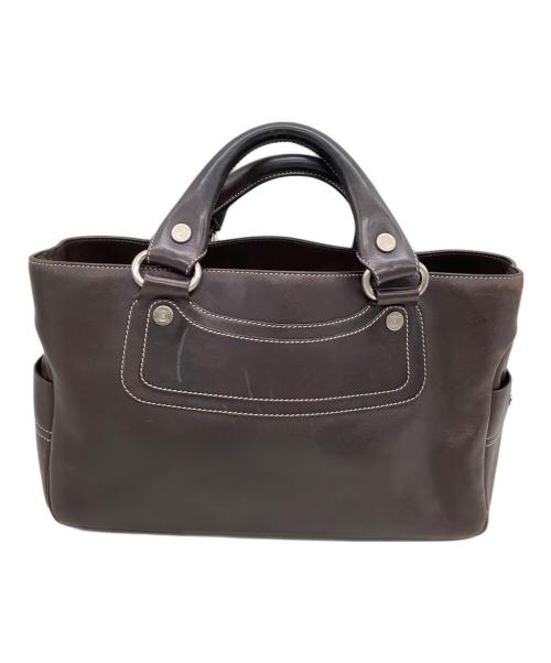CELINE（セリーヌ）CELINE (セリーヌ) ハンドバッグ ブギーバッグ ダークブラウンの古着・服飾アイテム