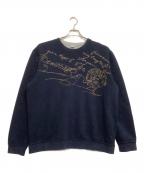 Berlutiベルルッティ）の古着「スウェット」｜ネイビー