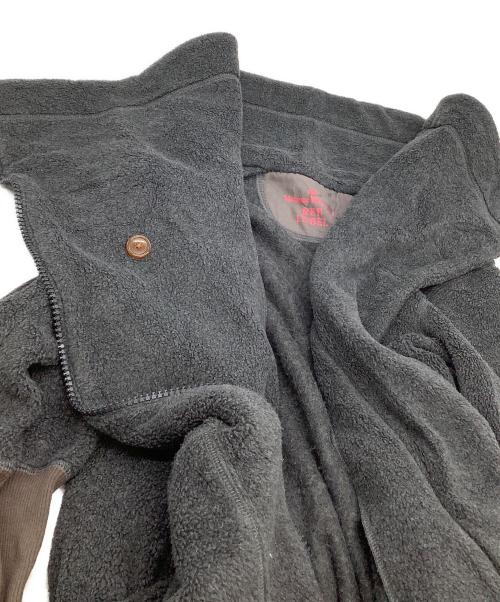 Vivienne Westwood RED LABEL（ヴィヴィアンウエストウッドレッドレーベル）Vivienne Westwood RED LABEL (ヴィヴィアンウエストウッドレッドレーベル) フリースジャケット ブラック サイズ:2の古着・服飾アイテム